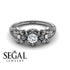 The Flower cocktail ring Diamond Ring- Kennedy no. 3